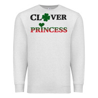 Oatmeal Heather Clover Princess Premium Sweatshirt - Bettercallsaul