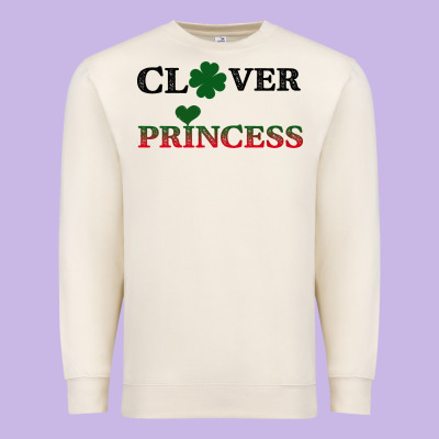 Clover Princess Premium Sweatshirt Designed By Bettercallsaul