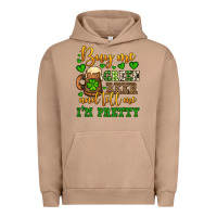 Pigment Burro Buy me green beer and tell me i'm pretty Urban Hoodie - OliviaCreatesArt
