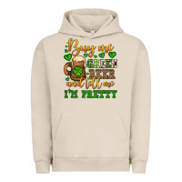 Pigment French Oak Buy me green beer and tell me i'm pretty Urban Hoodie - OliviaCreatesArt