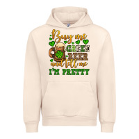 Sandshell Buy me green beer and tell me i'm pretty Urban Hoodie - OliviaCreatesArt