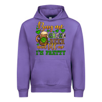 Tulip Buy me green beer and tell me i'm pretty Urban Hoodie - OliviaCreatesArt