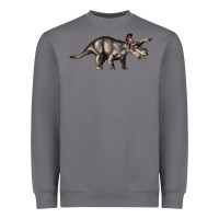 Storm Triceratops Horridus Heavyweight Sweatshirt - LillyAllenDesigns