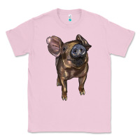 Bubblegum Pink baby duroc pig Classic Tee - LillyAllenDesigns
