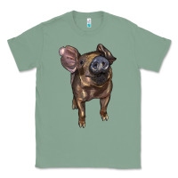 Sage baby duroc pig Classic Tee - LillyAllenDesigns