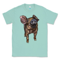 Seafoam baby duroc pig Classic Tee - LillyAllenDesigns