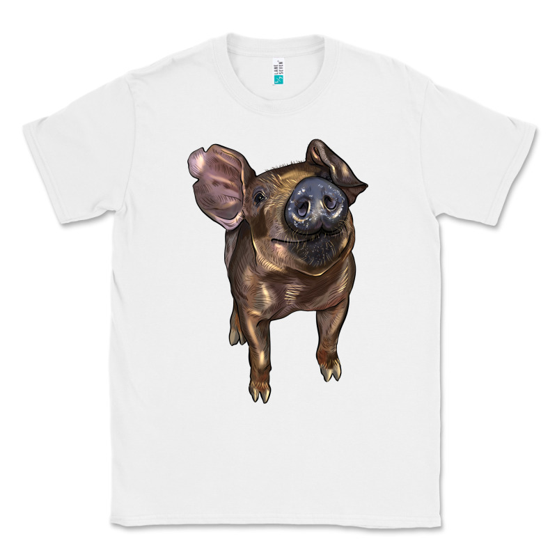 Baby Duroc Pig Classic Tee by LillyAllenDesigns | Teevron