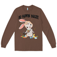 Chestnut so hoppin boujee easter bunny  belt bag ins Long Sleeve Tee - MaliasSmallBusiness