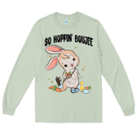 Matcha so hoppin boujee easter bunny  belt bag ins Long Sleeve Tee - MaliasSmallBusiness