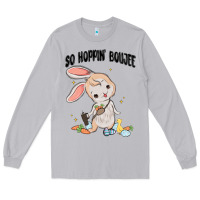 Moon Dust so hoppin boujee easter bunny  belt bag ins Long Sleeve Tee - MaliasSmallBusiness