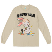 Mushroom so hoppin boujee easter bunny  belt bag ins Long Sleeve Tee - MaliasSmallBusiness