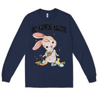 Navy so hoppin boujee easter bunny  belt bag ins Long Sleeve Tee - MaliasSmallBusiness