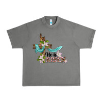 Tornado he is risen cross Urban Heavy Tee - BarkalooDesign