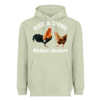 Matcha Rise and Shine Mother Cluckers Heavyweight Hoodie - Bettercallsaul