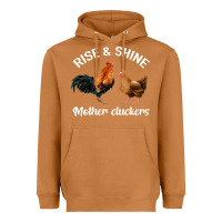 Meerkat Rise and Shine Mother Cluckers Heavyweight Hoodie - Bettercallsaul