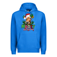 True Royal Mooey Christmas Premium Hoodie - texasbilliewilder