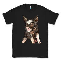 Black baby berkshire pig Classic Tee - LillyAllenDesigns