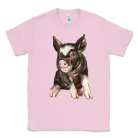 Bubblegum Pink baby berkshire pig Classic Tee - LillyAllenDesigns