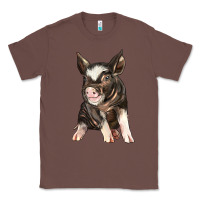 Chestnut baby berkshire pig Classic Tee - LillyAllenDesigns