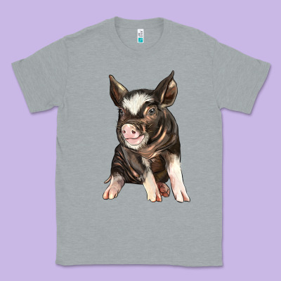 Baby Berkshire Pig Classic Tee Designed By Lillyallendesigns