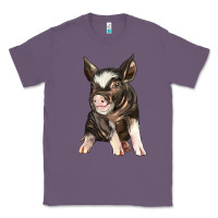 Lavender baby berkshire pig Classic Tee - LillyAllenDesigns