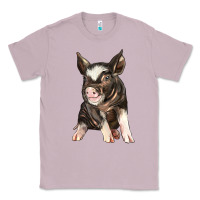 Lilac baby berkshire pig Classic Tee - LillyAllenDesigns