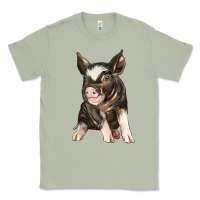 Matcha baby berkshire pig Classic Tee - LillyAllenDesigns