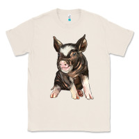 Natural baby berkshire pig Classic Tee - LillyAllenDesigns