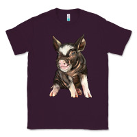 Plum baby berkshire pig Classic Tee - LillyAllenDesigns