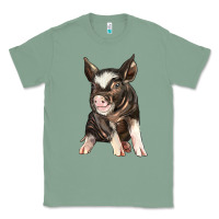 Sage baby berkshire pig Classic Tee - LillyAllenDesigns
