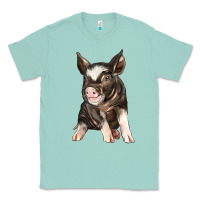 Seafoam baby berkshire pig Classic Tee - LillyAllenDesigns