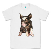 White baby berkshire pig Classic Tee - LillyAllenDesigns