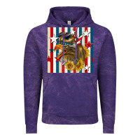 Mullet Eagle Seamless Pattern Vintage Hoodie | Teevron