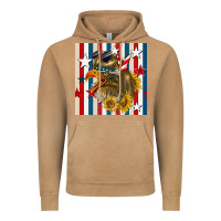 Vintage Camel mullet eagle seamless pattern Vintage Hoodie - BundleAndBundleShop