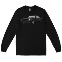 Black classic car Long Sleeve Tee - MaliasSmallBusiness
