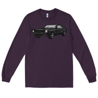 Plum classic car Long Sleeve Tee - MaliasSmallBusiness