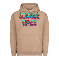 Pigment Burro summer vibes tie dye doodle Urban Hoodie - CowCowDesign