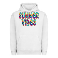 Pigment Lunar Rock summer vibes tie dye doodle Urban Hoodie - CowCowDesign