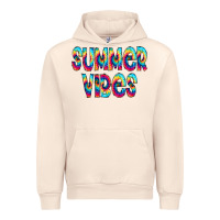 Sandshell summer vibes tie dye doodle Urban Hoodie - CowCowDesign