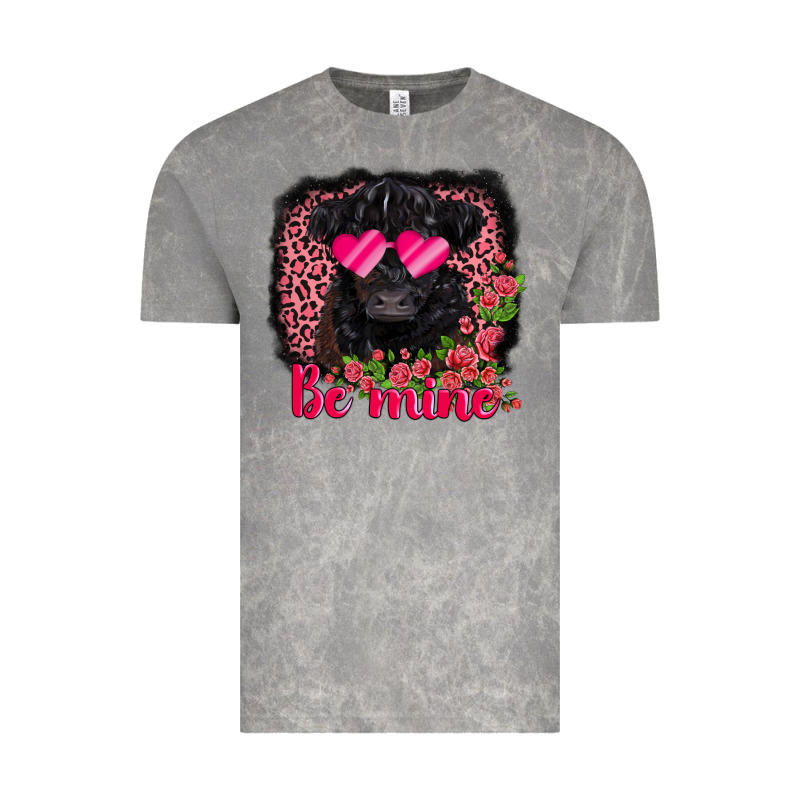 Be Mine Belted Galloway Vintage Tee by AdoDesignShop | Teevron