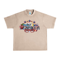 French Oak american teacher Urban Heavy Tee - NancyCooperArtShop
