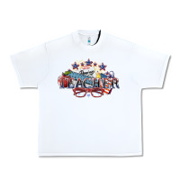 White american teacher Urban Heavy Tee - NancyCooperArtShop