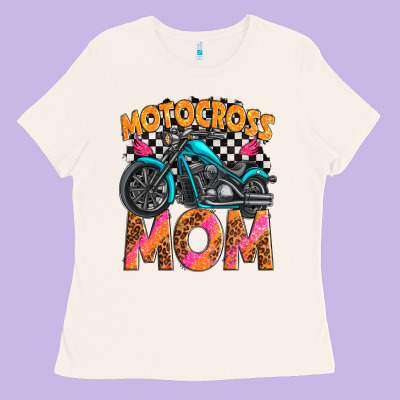 Motocross Mom Ladies Tee Designed By Texasbilliewilder
