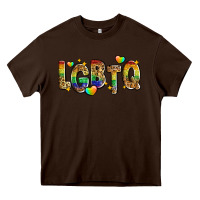 Chocolate Brown lgbtq Heavy Core Tee - Zillion Design Studio