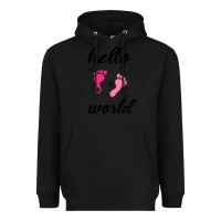 Black Hello world Heavyweight Hoodie - Bettercallsaul