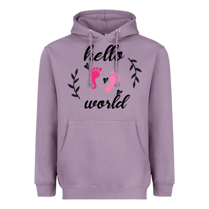 Hello World Heavyweight Hoodie by Bettercallsaul | Teevron