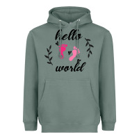 Sage Hello world Heavyweight Hoodie - Bettercallsaul