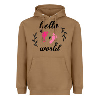 Toasted Coconut Hello world Heavyweight Hoodie - Bettercallsaul