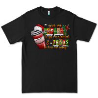Black Coffee  Jesus Premium Tee - CowhideDigitalArt