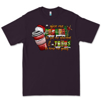 Plum Coffee  Jesus Premium Tee - CowhideDigitalArt